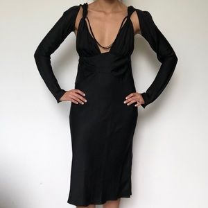 Gucci silk slip dress